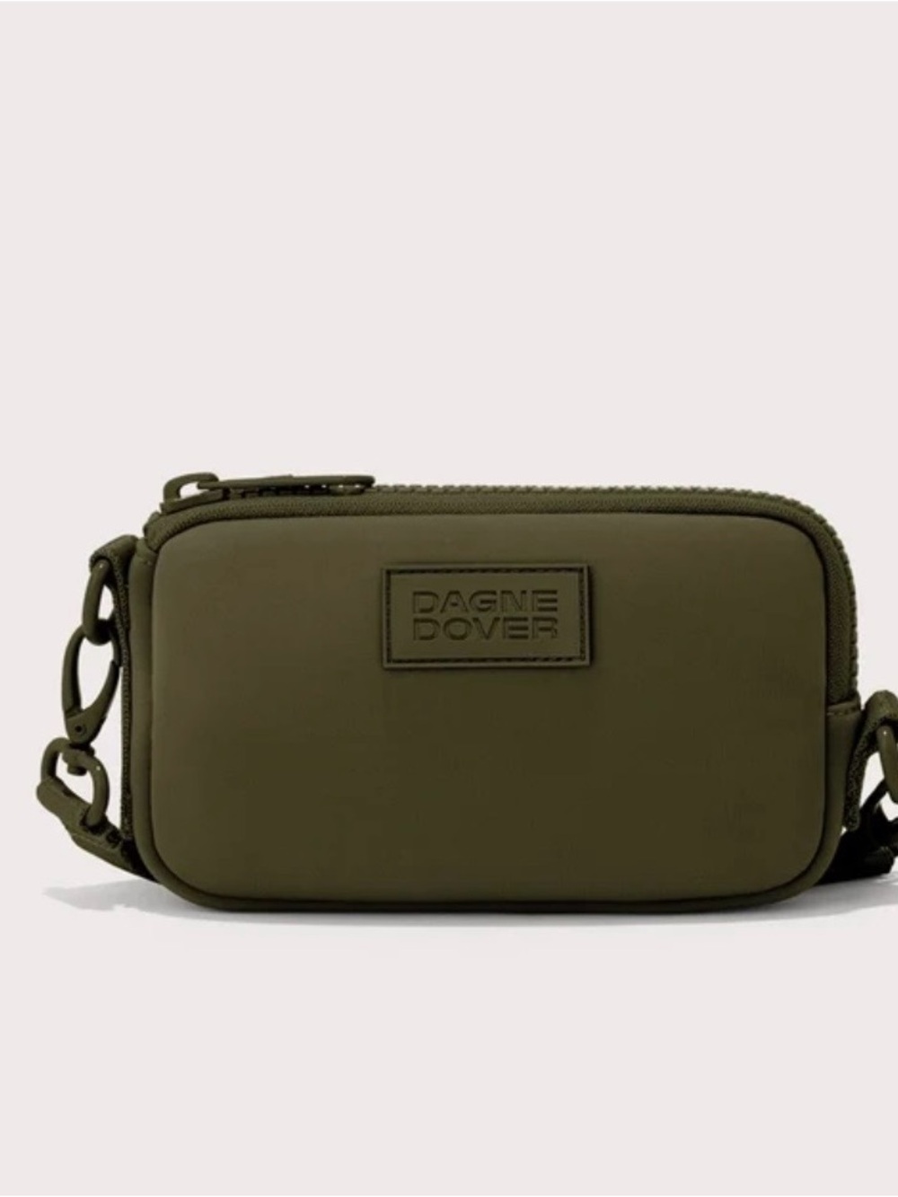 Dagne Dover Mara Phone crossbody Sling dark moss NWOT